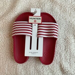 NWT Hunter for Target women’s Slide Sandals